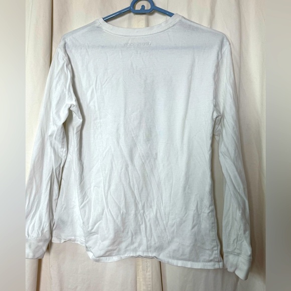 Life is Good Women's Sz S Long Sleeve Sleep Tee Snow Angels - Picture 2 of 4